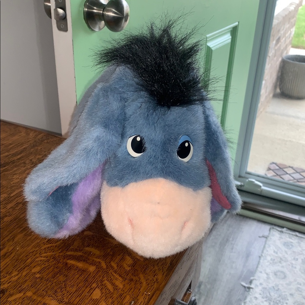 1999 Winnie the Pooh Eeyore Talking Stuffed Animal